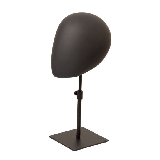 Dekokopf mit Metalfuss 32-45cm anthracite
